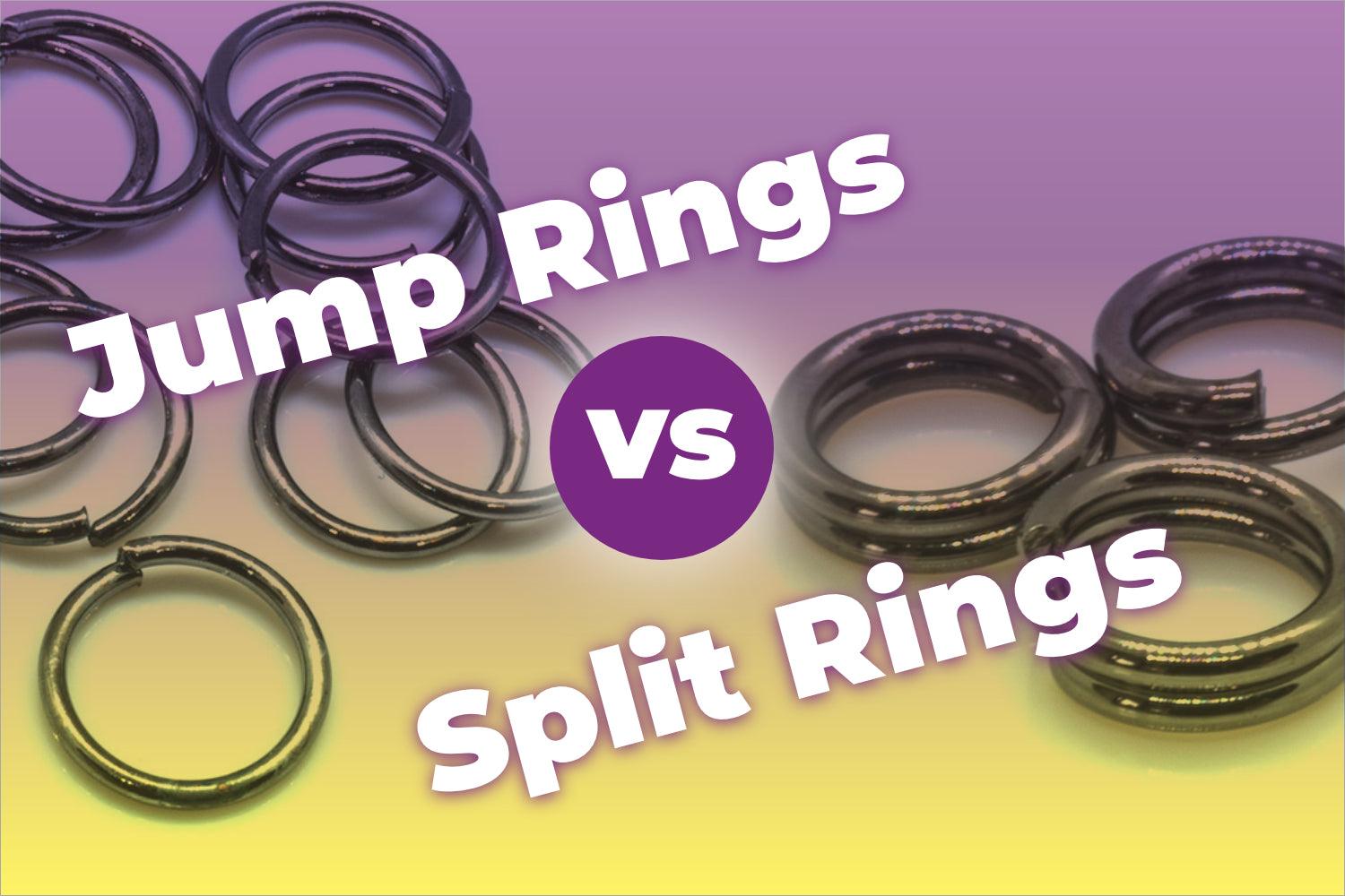 Jump Rings vs Split Rings Affordable Jewellery Supplies