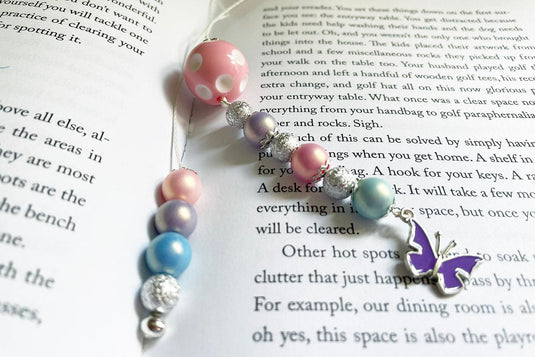 DIY Beaded Bookmark - Perfect Stocking Stuffer - Affordable Jewellery Supplies