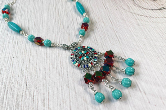 Make Summer Last FOREVER | Turquoise Necklace Tutorial - Affordable Jewellery Supplies