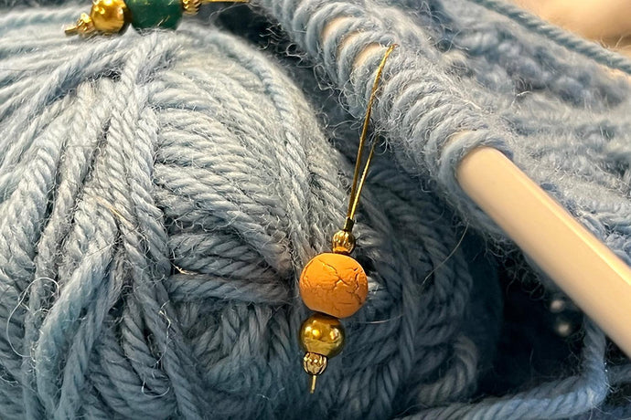 Make some Knitting BLING | DIY Stitch Marker Tutorial
