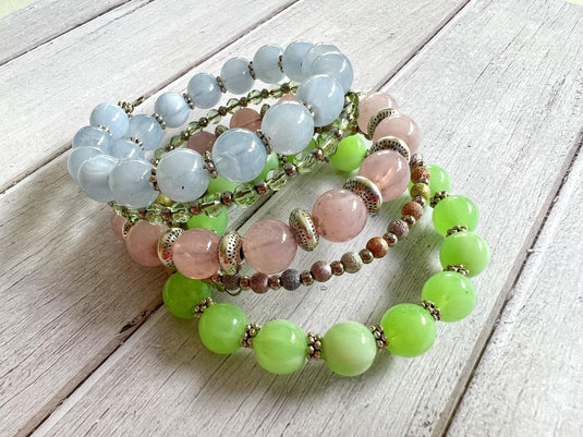 Spring Memory Wire Bracelet - Affordable Jewellery Supplies