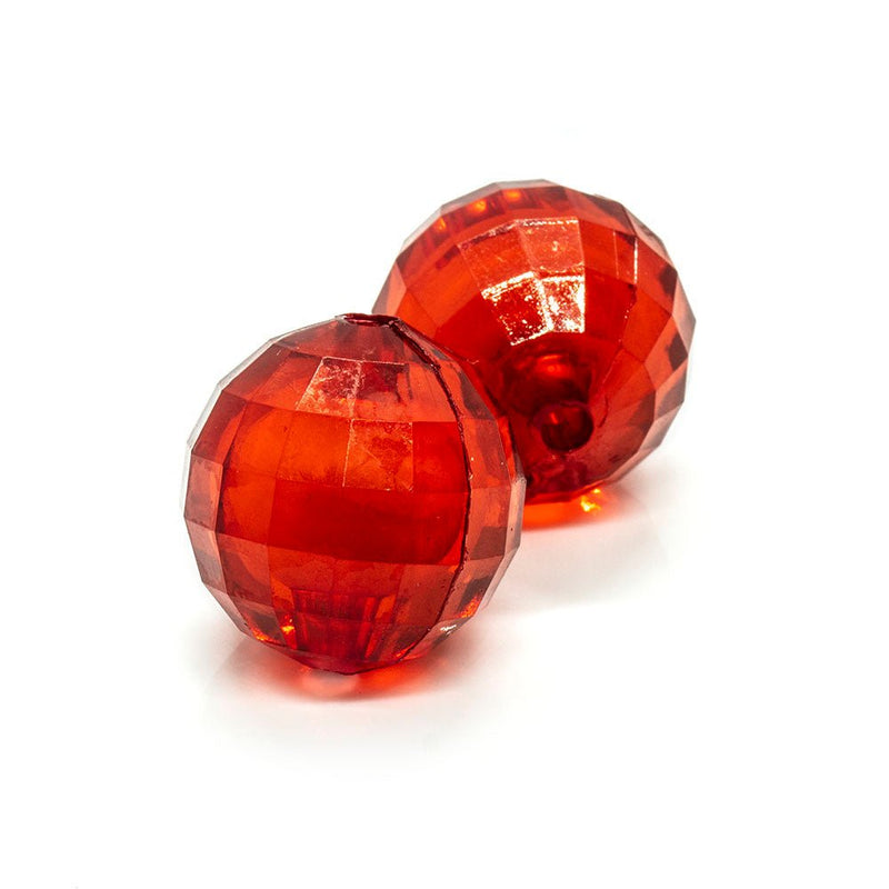 Load image into Gallery viewer, Bead in Bead - Globosity 20mm Red - Affordable Jewellery Supplies