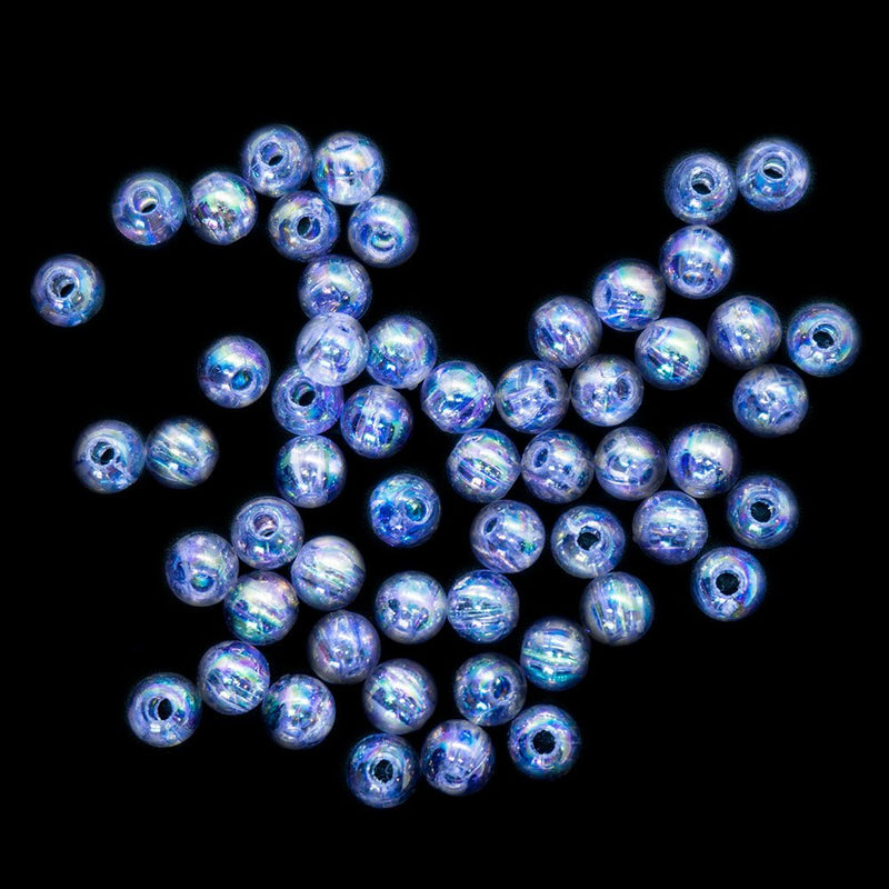 Load image into Gallery viewer, Eco - Friendly Transparent Beads 4mm Lilac - Affordable Jewellery Supplies