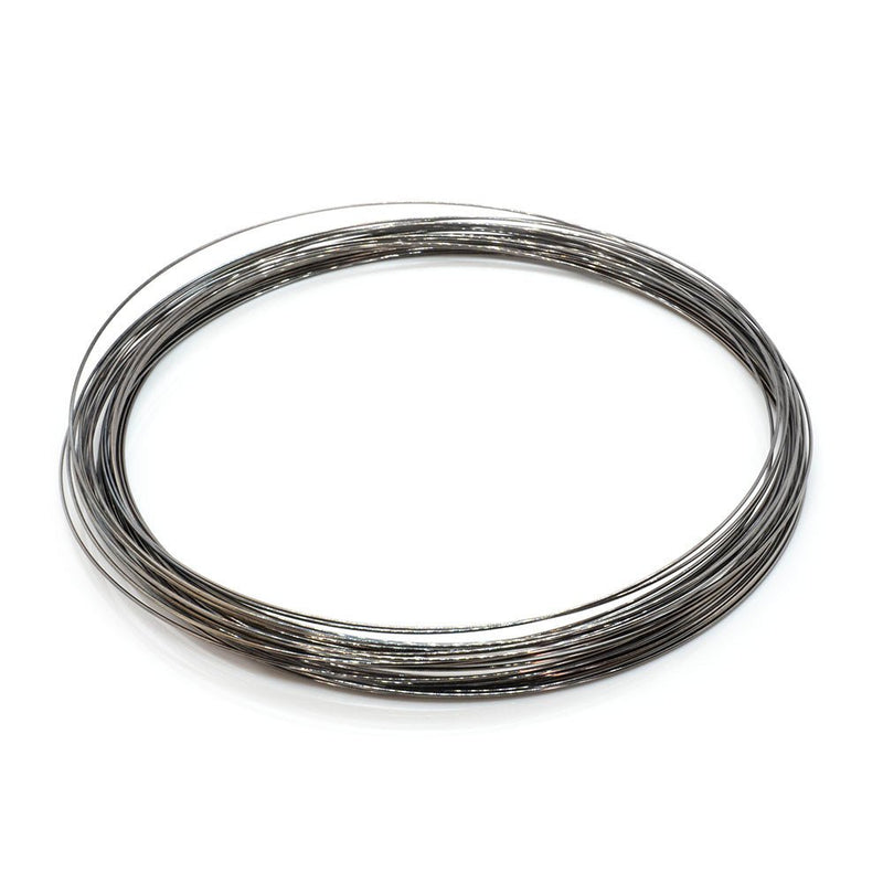 Load image into Gallery viewer, Memory Wire Necklace 11.5cm Gunmetal - Affordable Jewellery Supplies