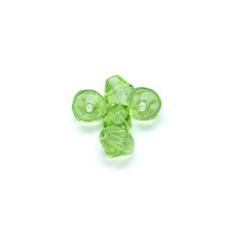 Load image into Gallery viewer, Crystal Glass Bicone 6mm Aquamarine - Affordable Jewellery Supplies