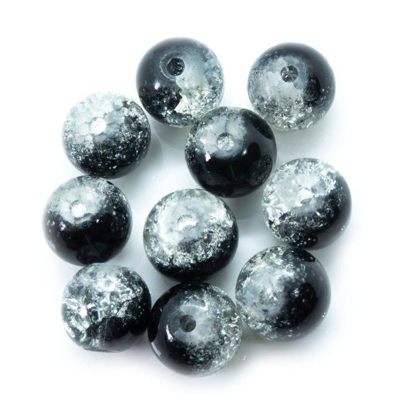 Load image into Gallery viewer, Glass Crackle Beads 8mm Mint - Affordable Jewellery Supplies