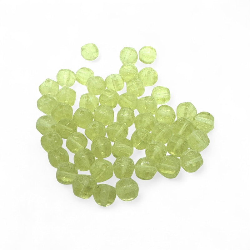 Load image into Gallery viewer, Crystal Glass Faceted Round 4mm Citrine - Affordable Jewellery Supplies