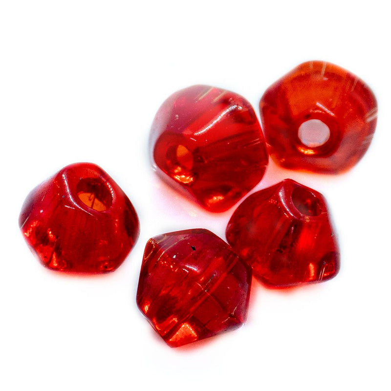 Load image into Gallery viewer, Crystal Glass Bicone 3mm Red - Affordable Jewellery Supplies