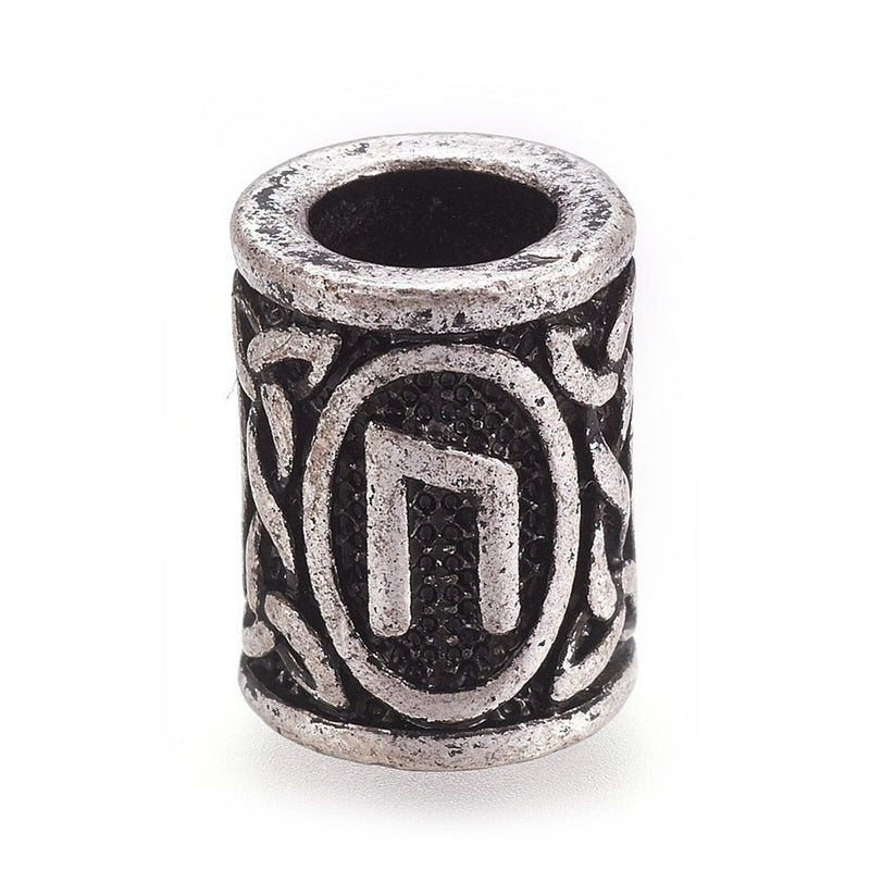 Load image into Gallery viewer, Vintage Rune Beads 13.5mm x 10mm 7 - Affordable Jewellery Supplies