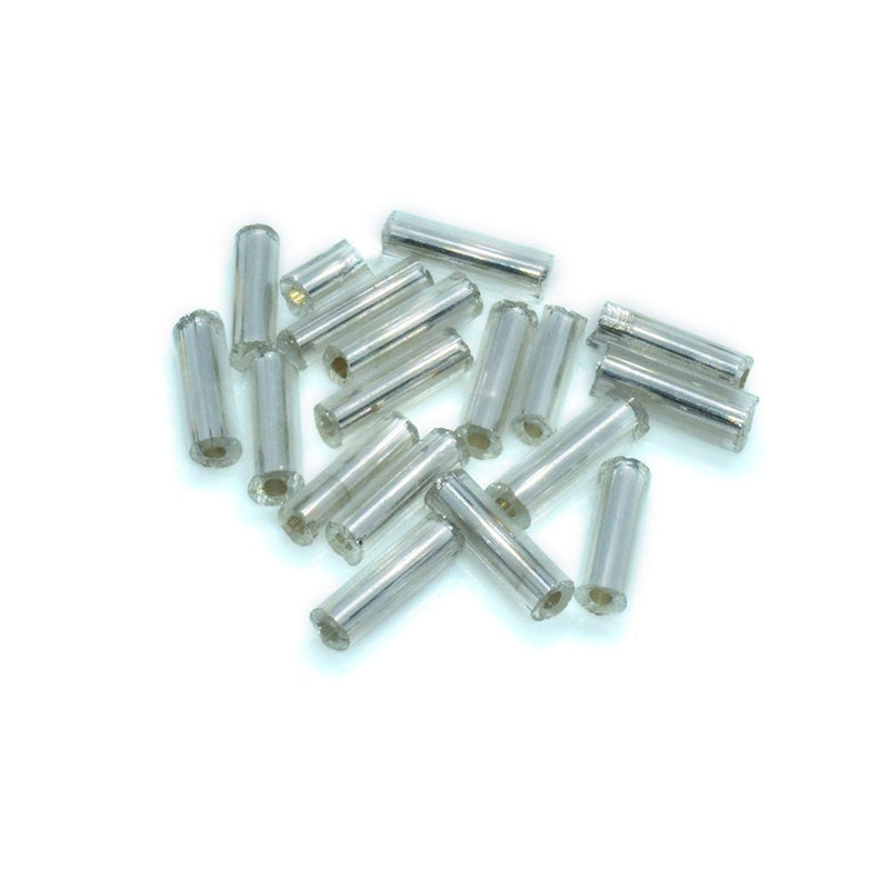 Load image into Gallery viewer, Bugle Beads 6.35mm Dark orange - Affordable Jewellery Supplies