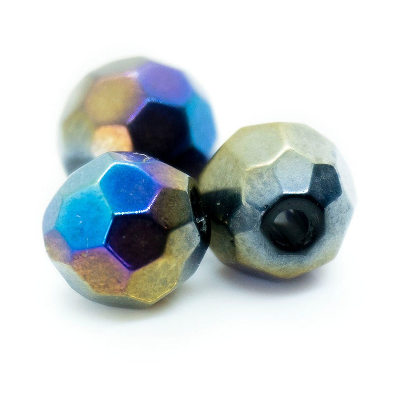 Load image into Gallery viewer, Crystal Glass Faceted Round 6mm Hyacinth - Affordable Jewellery Supplies