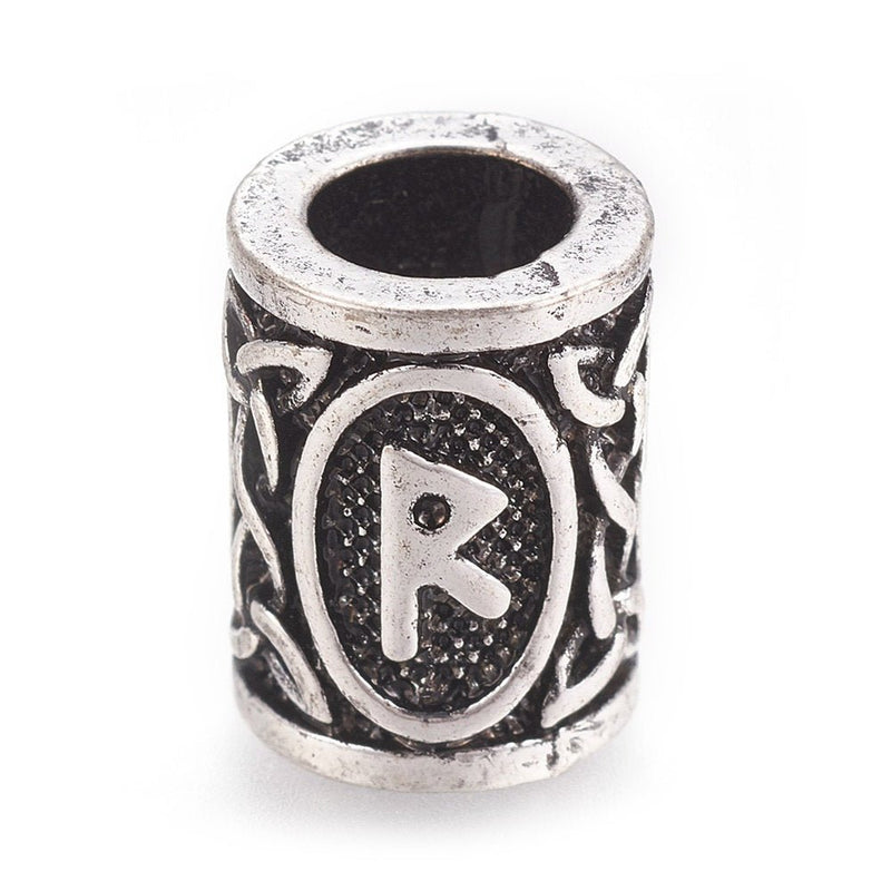 Load image into Gallery viewer, Vintage Rune Beads 13.5mm x 10mm 8 - Affordable Jewellery Supplies