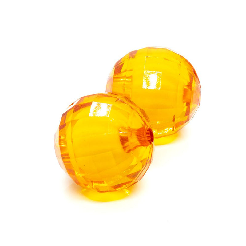 Load image into Gallery viewer, Bead in Bead - Globosity 20mm Burnt Orange - Affordable Jewellery Supplies