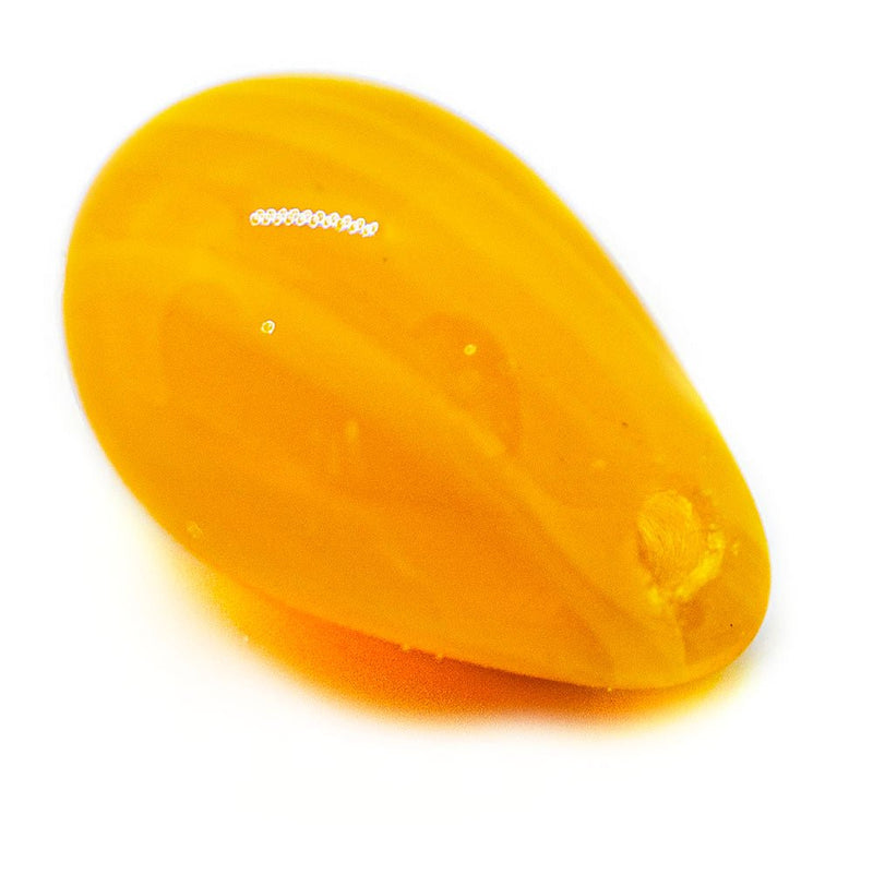 Load image into Gallery viewer, Czech Glass Pressed Teardrop 9mm x 6mm Rosaline - Affordable Jewellery Supplies