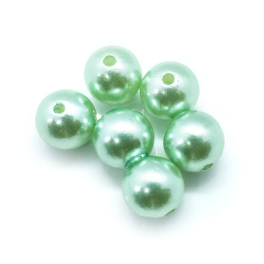 Acrylic Round 10mm Mint - Affordable Jewellery Supplies