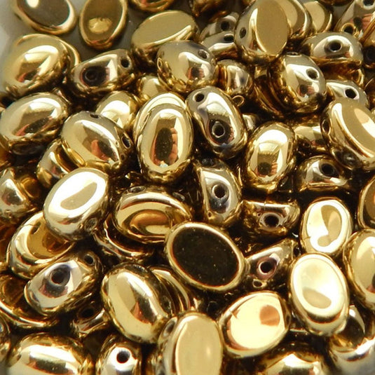 Samos Par Puca 7 mm x 5 mm Full Dorado - Affordable Jewellery Supplies