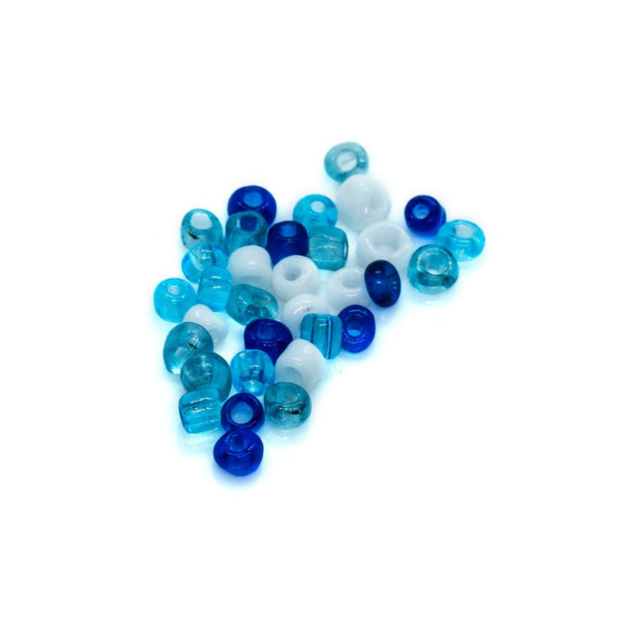 Seed Bead Mix 11/0 Blue Mix - Affordable Jewellery Supplies