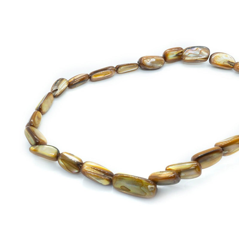 Load image into Gallery viewer, Mother of Pearl 40cm length Topaz - Affordable Jewellery Supplies