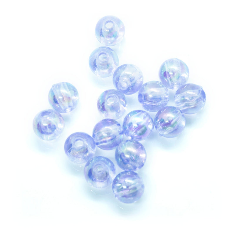 Load image into Gallery viewer, Eco-Friendly Transparent Beads 6mm Lavender - Affordable Jewellery Supplies
