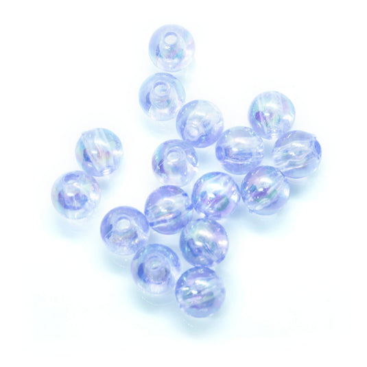 Eco-Friendly Transparent Beads 6mm Lavender - Affordable Jewellery Supplies