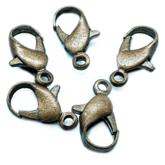 Lobster Claw Clasp 12mm Copper - Affordable Jewellery Supplies