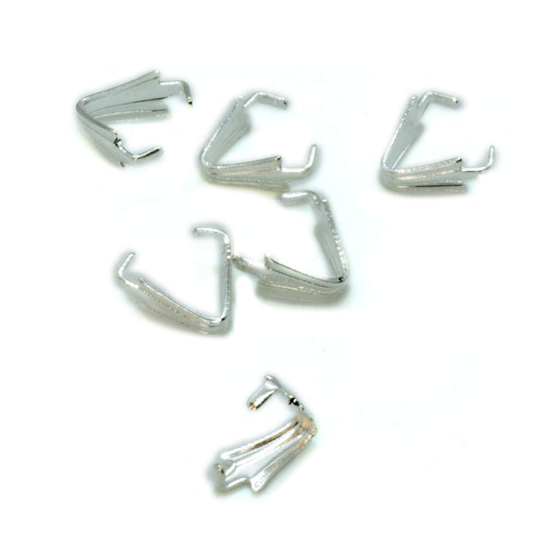 Load image into Gallery viewer, Bail Prong 6.5mm x 3mm Silver - Affordable Jewellery Supplies
