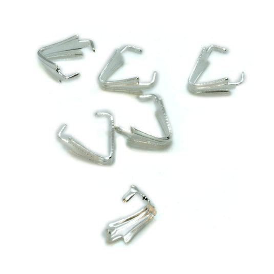 Bail Prong 6.5mm x 3mm Silver - Affordable Jewellery Supplies
