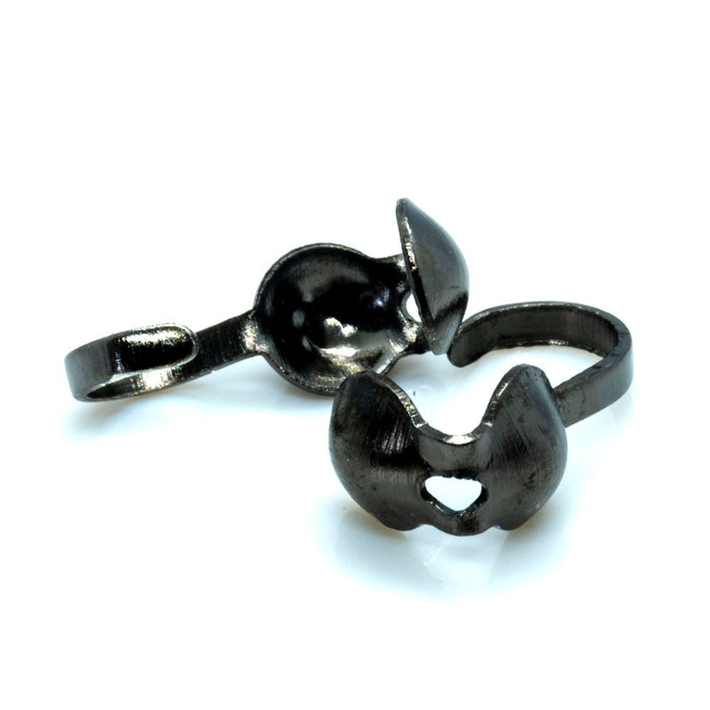 Load image into Gallery viewer, Carlotte Clamps 4mm Black - Affordable Jewellery Supplies
