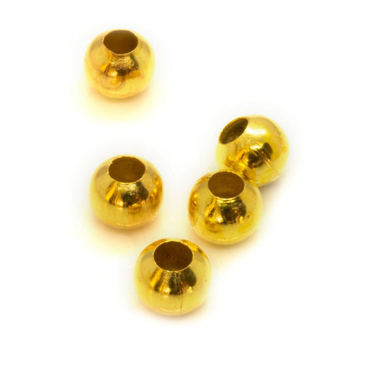 Ball 5mm Gold Plated - Affordable Jewellery Supplies