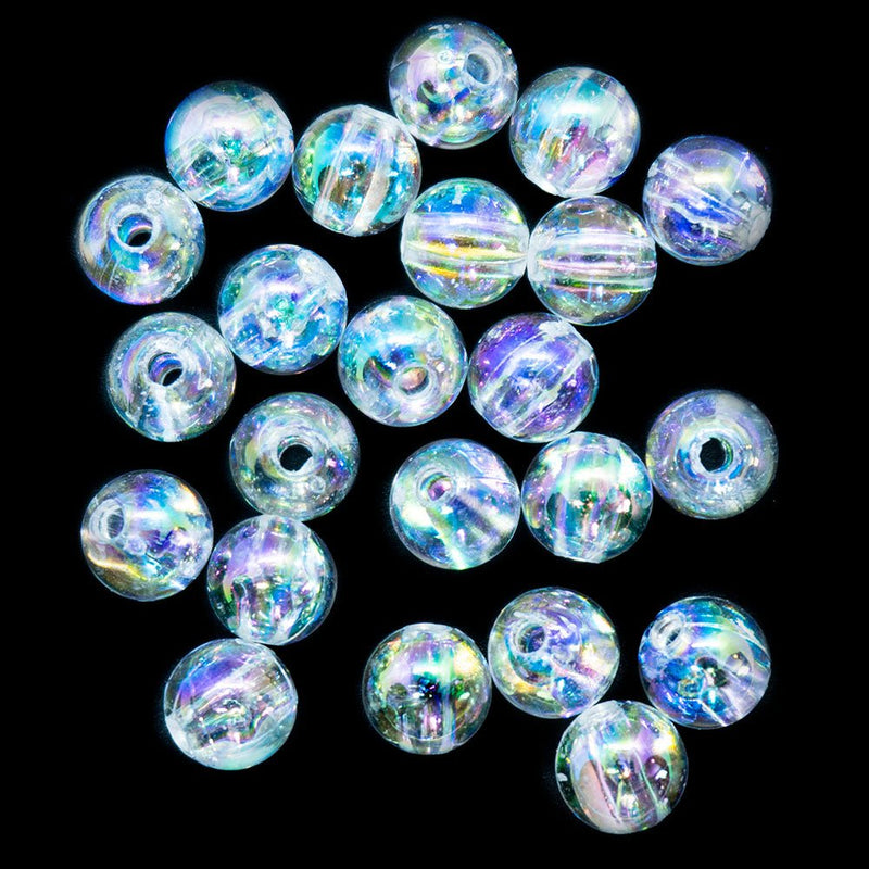 Load image into Gallery viewer, Eco-Friendly Transparent Beads 6mm Clear - Affordable Jewellery Supplies
