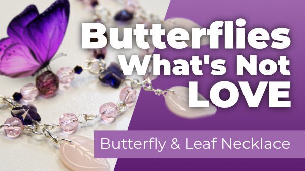 Load image into Gallery viewer, Butterfly &amp; Leaf Necklace Bundle - Affordable Jewellery Supplies
