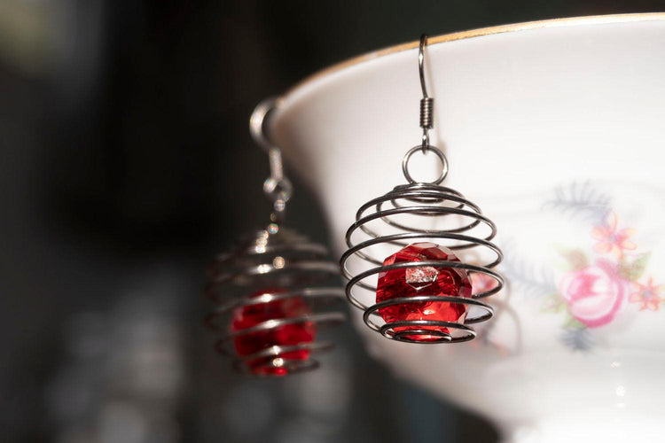 Spring Cage Earrings in Less Than 5 Minutes - Affordable Jewellery Supplies