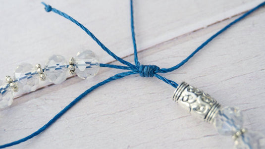 Effortlessly Hide a Sliding Knot on Your Bracelet | My Pro Tip - Affordable Jewellery Supplies