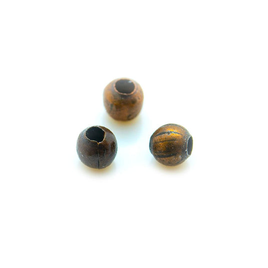Round Spacer Ball 2mm Red Copper - Affordable Jewellery Supplies