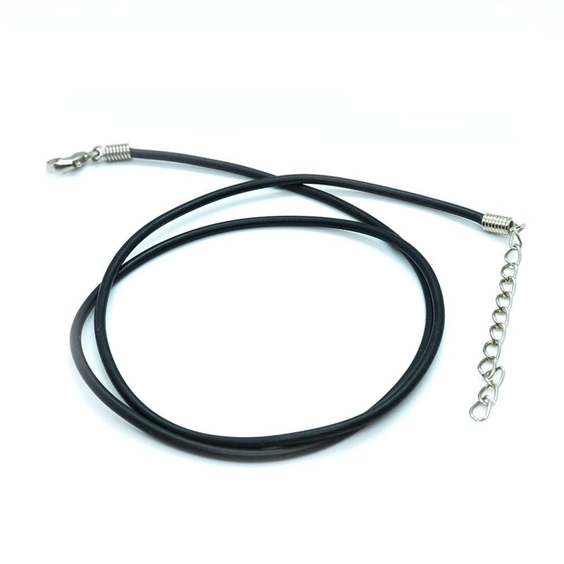 Load image into Gallery viewer, Rubber Necklace Cord 45cm 2mm - Affordable Jewellery Supplies
