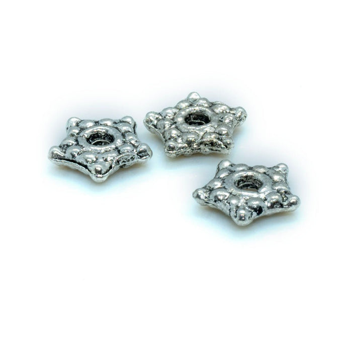 Beaded Rondelle 4.7mm x 1mm Tibetan Silver - Affordable Jewellery Supplies