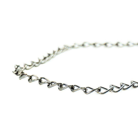 Twist Cable Chain 5.5mm Black - Affordable Jewellery Supplies
