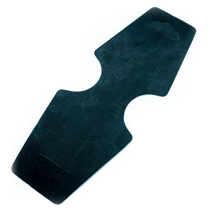 Plastic Jewellery Tags 12.5cm x 5cm Black - Affordable Jewellery Supplies