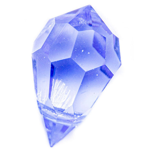 Czech Glass Faceted Drop 10mm x 6mm Alexandrite - Affordable Jewellery Supplies