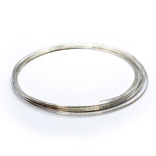 Memory Wire Necklace 11.5cm Silver plated - Affordable Jewellery Supplies