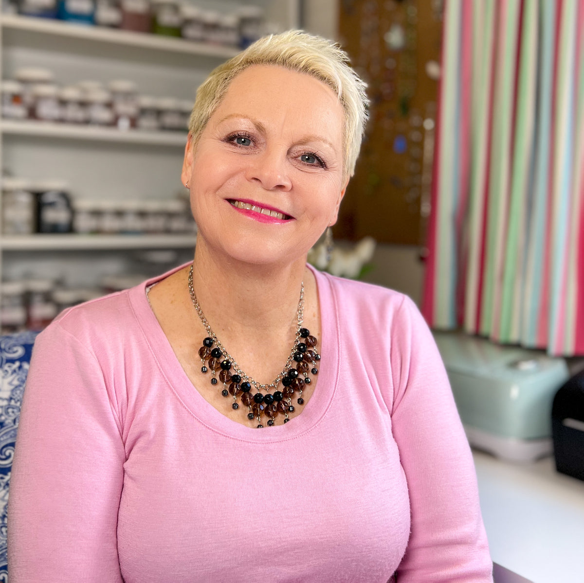 Carol Karl owner of Affordable Jewellery Supplies