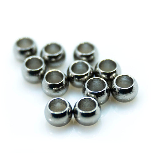 Stainless Steel Crimps 2mm x 1.5mm Stainless Steel - Affordable Jewellery Supplies