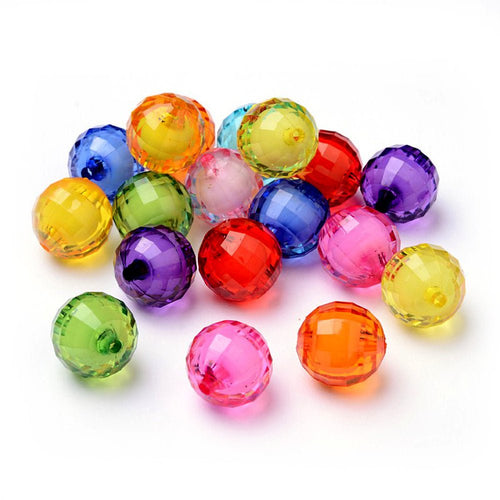 Bead in Bead - Globosity 20mm Aqua - Affordable Jewellery Supplies