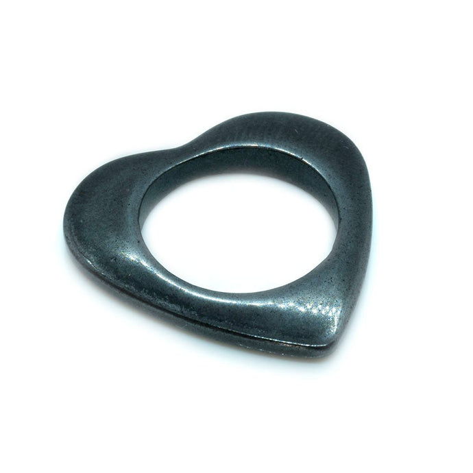 Hemalyke pendant 24mm x 24mm Black - Affordable Jewellery Supplies