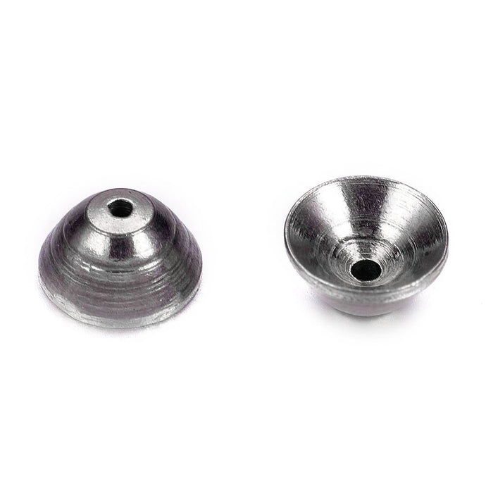 304 Stainless Steel Bead Caps 5mm x 3mm Stainless Steel - Affordable Jewellery Supplies