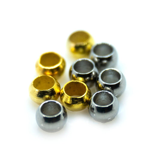 Brass Tube Rivet 2mm X 4mm - Metal Designz