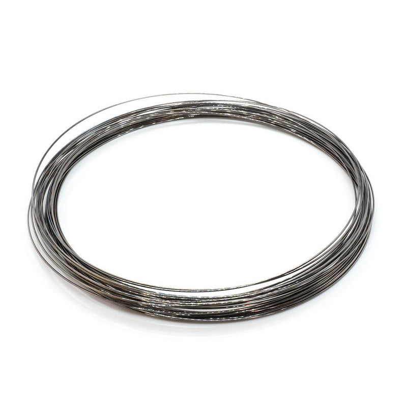 Load image into Gallery viewer, Memory Wire Necklace 11.5cm Gunmetal - Affordable Jewellery Supplies
