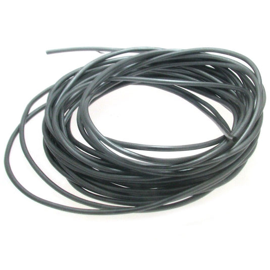 Rubber Cord 2mm Black - Affordable Jewellery Supplies