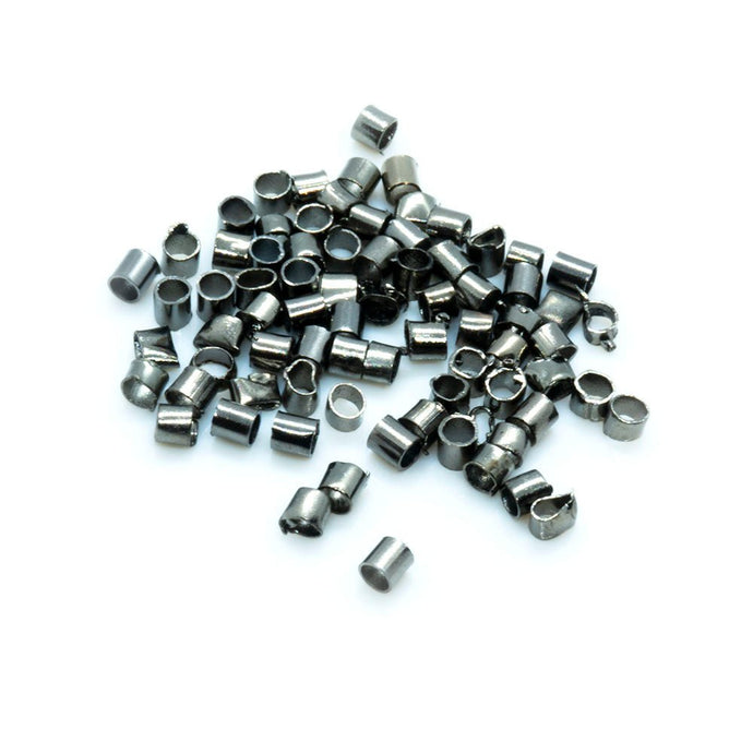Crimps 1.5mm Black - Affordable Jewellery Supplies