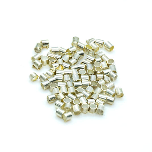 Crimps 1.5mm Silver - Affordable Jewellery Supplies